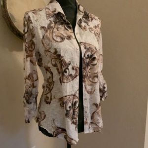 David Cline Retro Crinkle Shirt